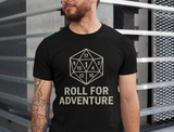 Roll For Adventure D&D Gaming Dice - Unisex classic tee